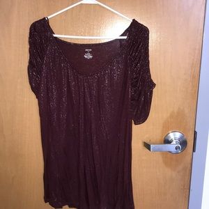 Soft Rouche Sleeved Tee